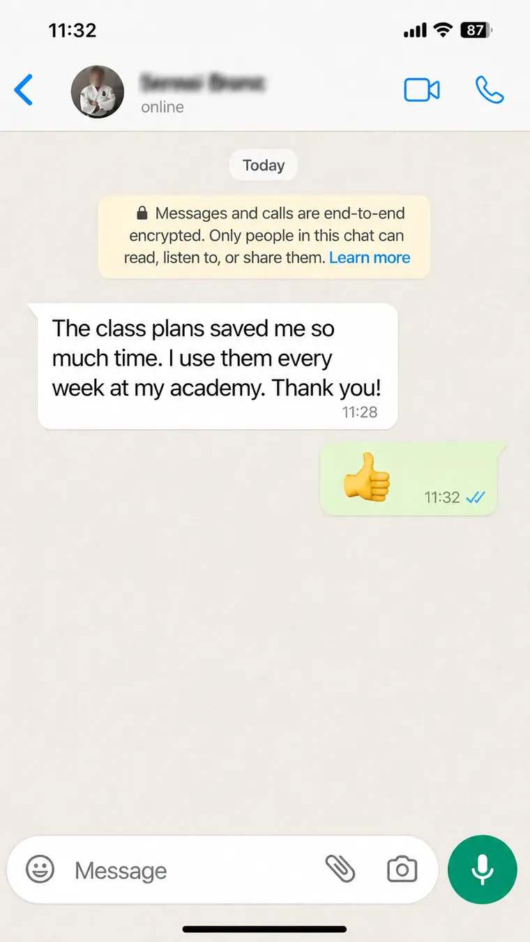 Message from a Academy Owner about the Kids BJJ games and drills collection
