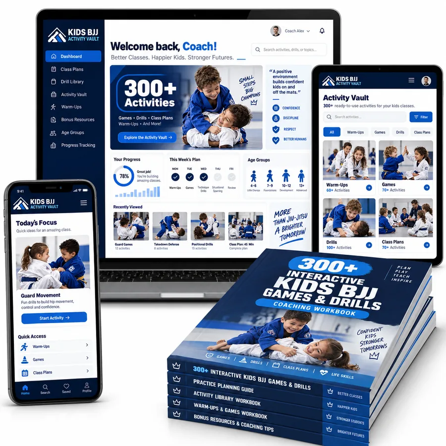 Kids BJJ Premium Plan complete collection preview
