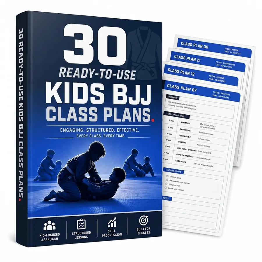 30 Ready-to-Use Kids BJJ Class Plans